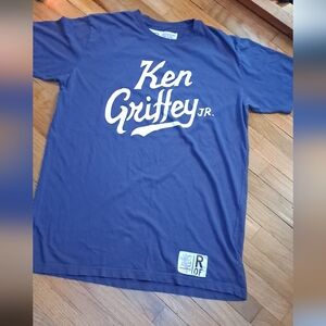 Roots of Fight Ken Griffey Jr. Blue T-Shirt. Size XL. NWOT